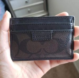 Coach Card Wallet